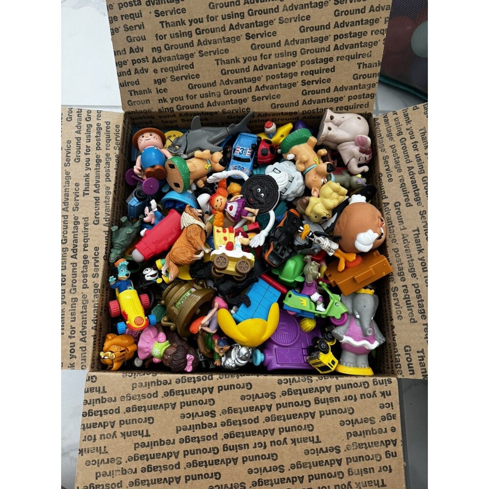 Lot of 150+ McDonald’s Vintage Happy Meal Toys 80s, 90s Toy over 13lbs Mixed